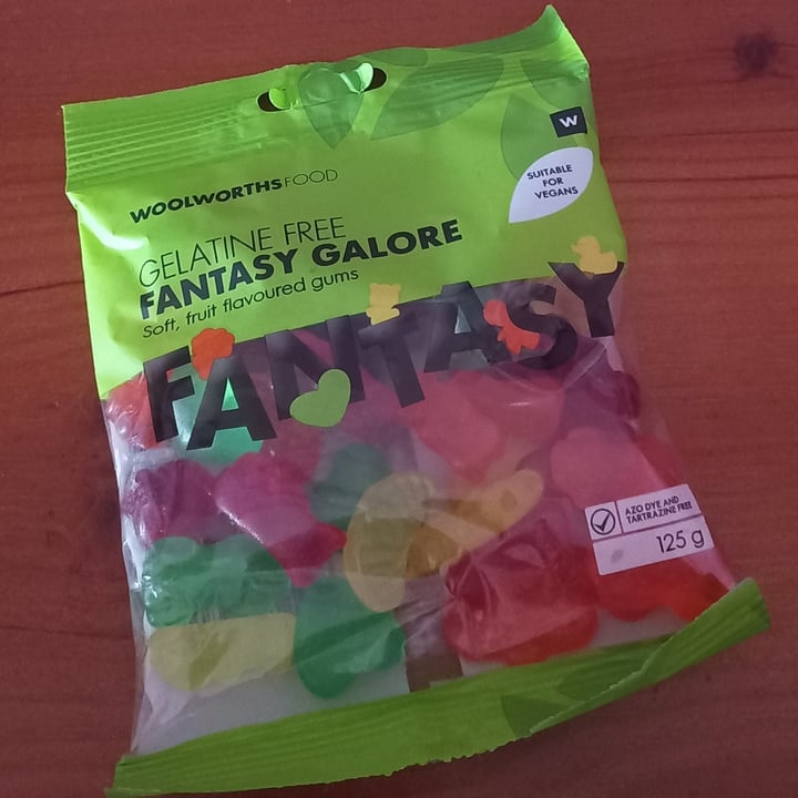 photo of Woolworths Food Gelatine Free Fantasy Galore Soft Fruit Flavoured Gums shared by @ronelle on  29 Aug 2021 - review