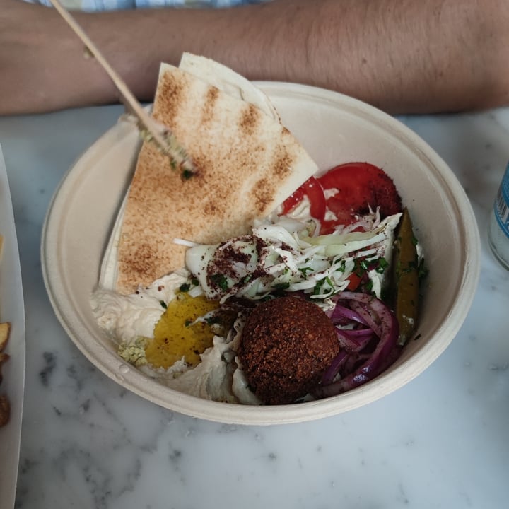 review photo of Michel Bowl Houmous Falafel shared by @allananas on 04 Sep 2022 - review