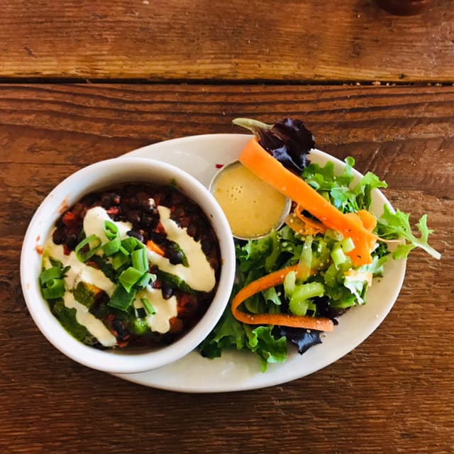 Foto del piatto “Chipotle Black Bean chili”