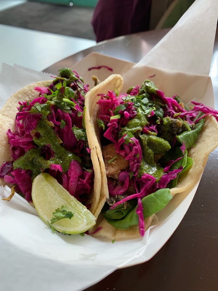 photo of Chisme Cantina Jackfruit Tacos shared by @veganpetite on  24 Feb 2019 - review