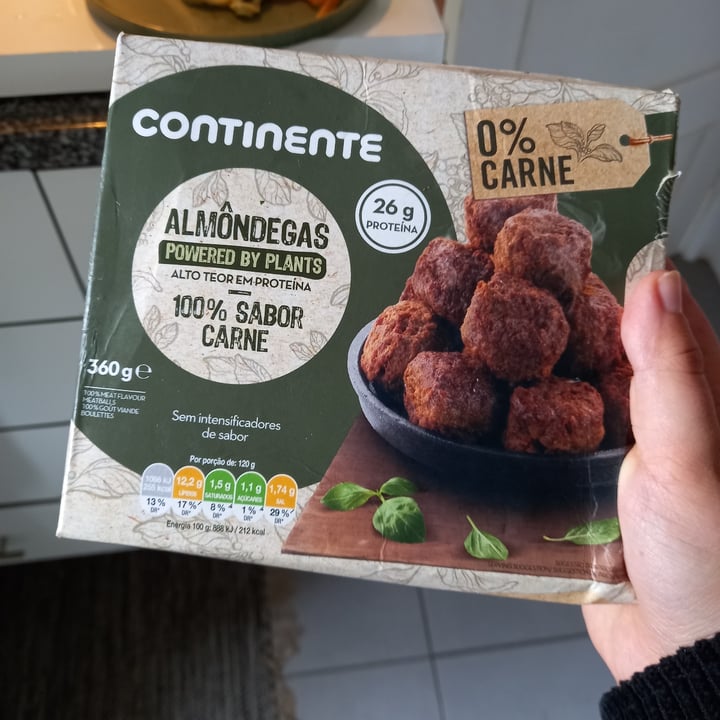 review photo of Continente Almôndegas powered by plants shared by @janineoliveira99 on 08 Oct 2021 - review