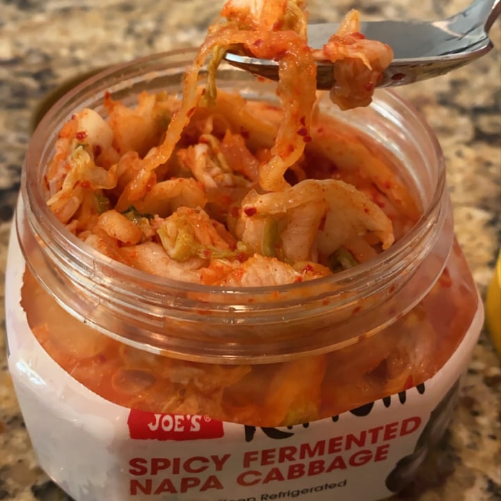 photo of Trader Joe's Kimchi shared by @veganzzz on  22 Aug 2020 - review