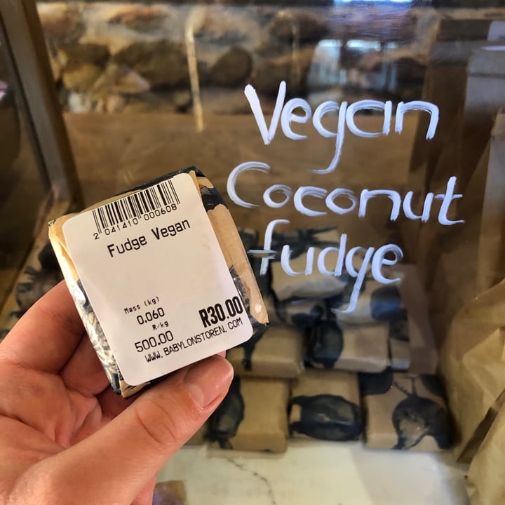 photo of Babylonstoren Vegan Fudge shared by @aleecpt on  05 Dec 2020 - review