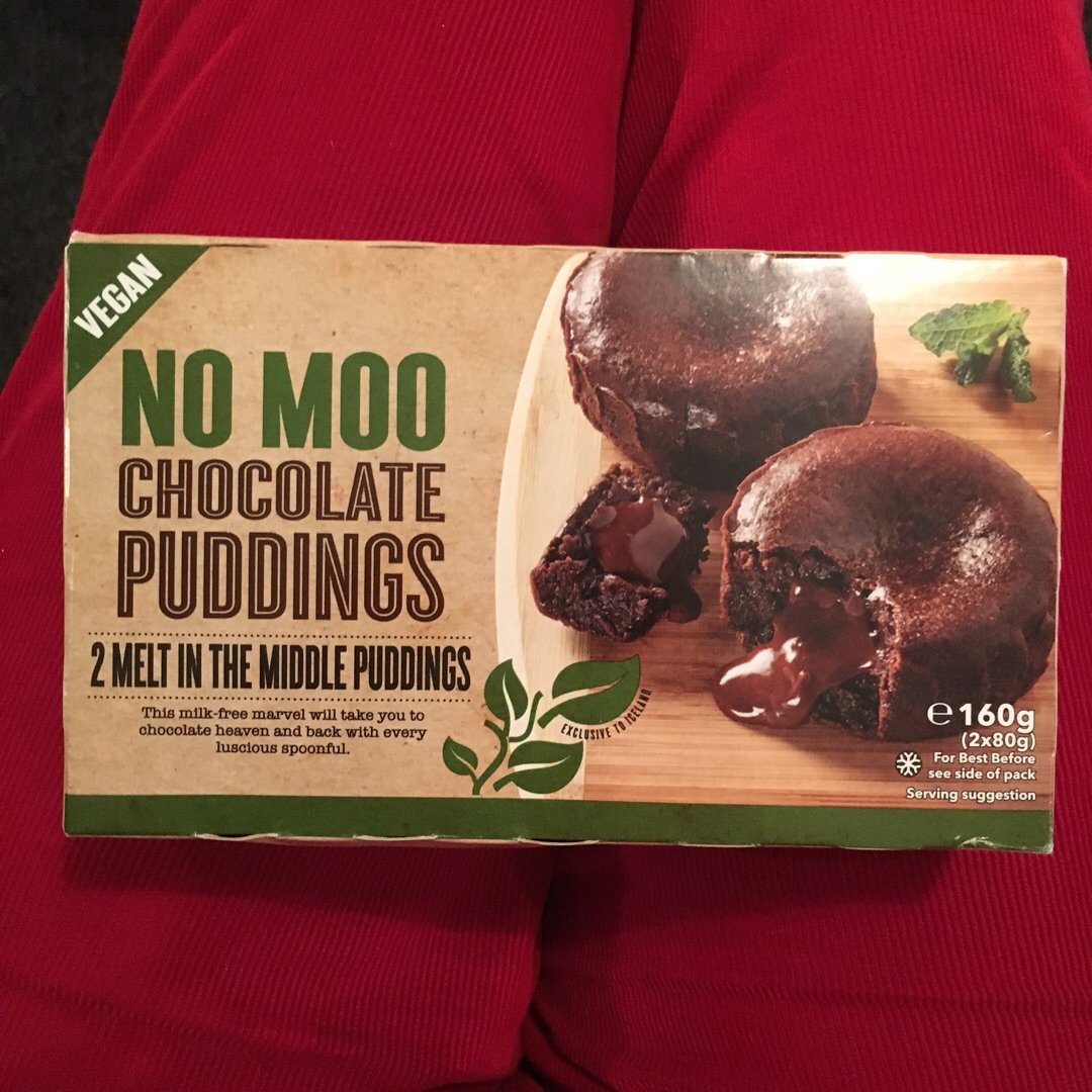No Moo Chocolate Puddings 2-Pack from Iceland Foods - Vegan Product ...