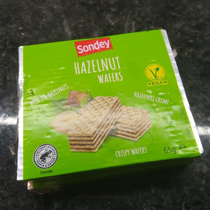 photo of Sondey Hazelnut wafers shared by @sushizita on  08 Jan 2022 - review
