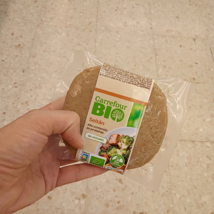 photo of Carrefour Seitan shared by @femivegan on  13 Aug 2021 - review