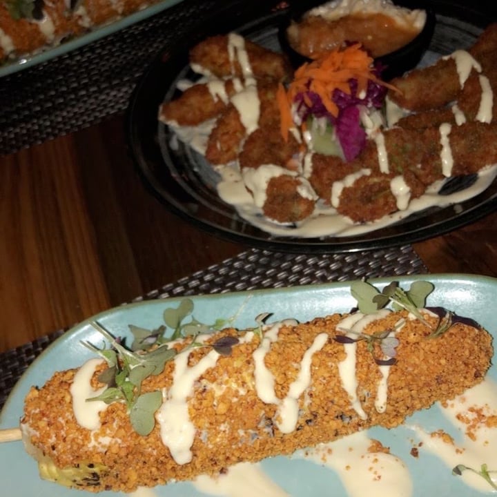 review photo of Charly’s Vegan Tacos Corn On The Cob shared by @allymariebush on 04 Jun 2020 - review
