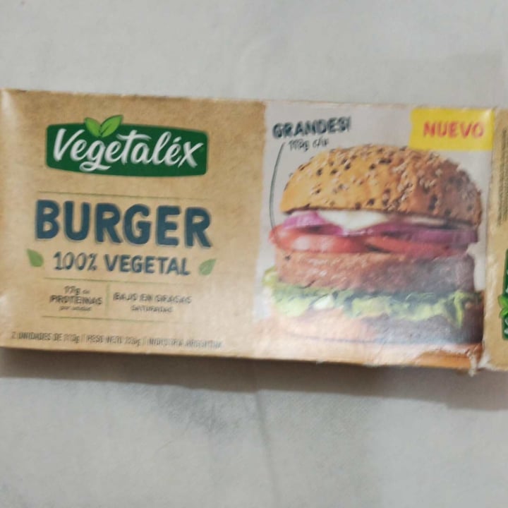 photo of Vegetalex Burger 100% Vegetal shared by @gisa on  25 Mar 2022 - review