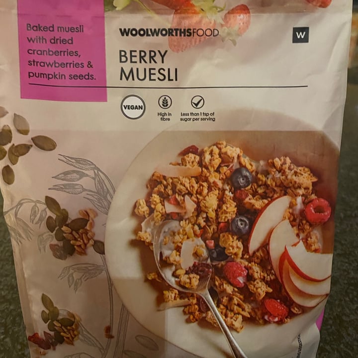 review photo of Woolworths Food Berry Muesli shared by @bexcowie on 05 Aug 2020 - review