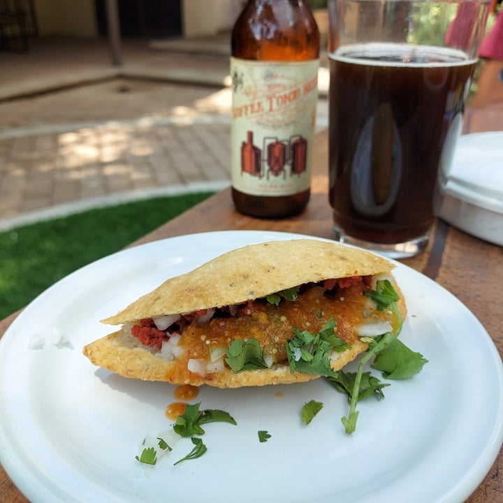 review photo of ISKAL Pozolería Vegetariana Quesadilla de maiz quebrado shared by @jaimeyra on 06 Jun 2021 - review