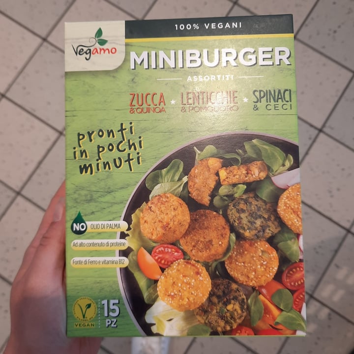 photo of Vegamo Mini burger shared by @tania- on  28 May 2021 - review