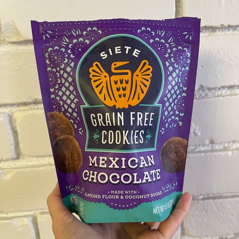 Siete Family Foods Grain Free Cookies Mexican Chocolate Reviews