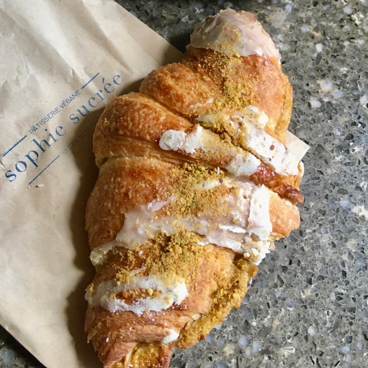 photo of Sophie Sucrée Pistachio Croissant shared by @fellowanimal on  27 Jun 2021 - review