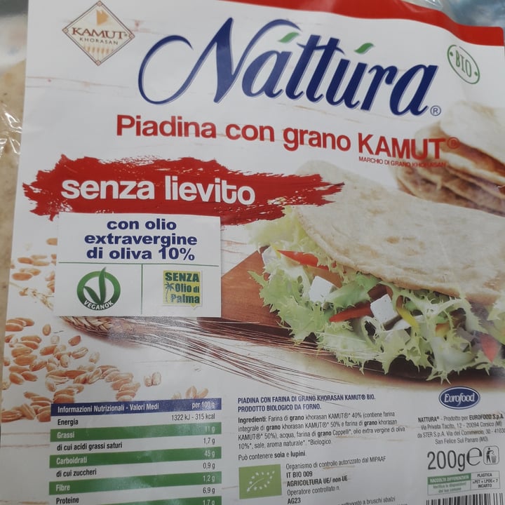 photo of Nattura Piadina shared by @elenabra71 on  09 Apr 2022 - review