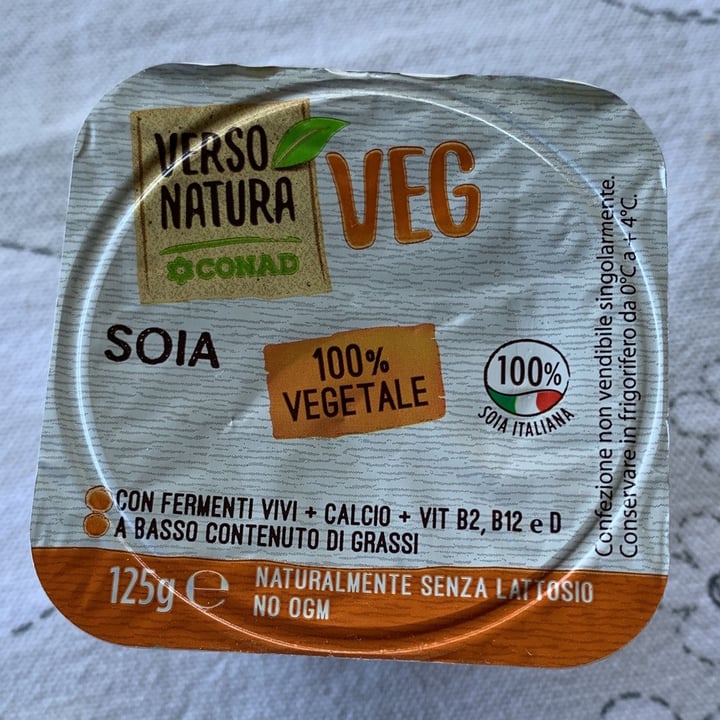 review photo of Verso Natura Conad Veg Soia Bianco Cremoso shared by @tigrebibi on 01 Aug 2022 - review