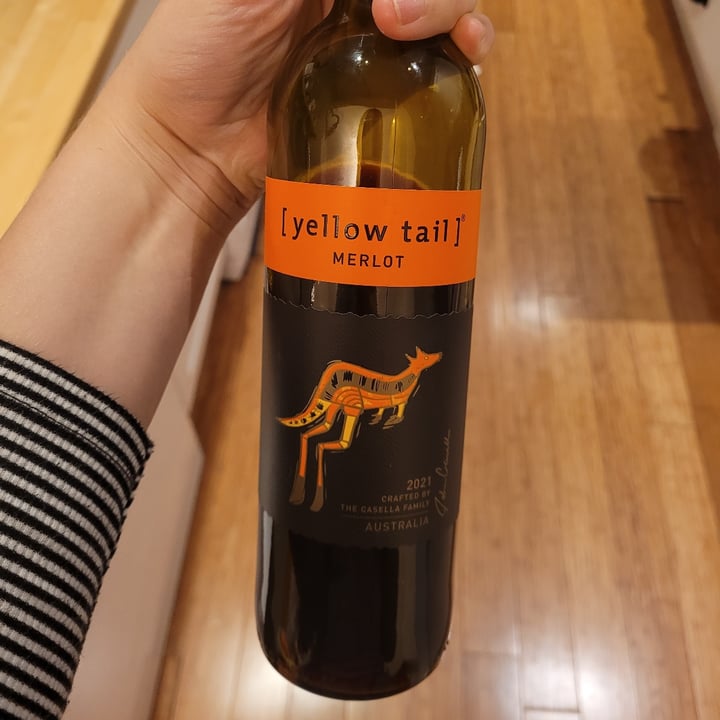 photo of Yellow Tail Merlot shared by @abigailp on  09 Jan 2022 - review