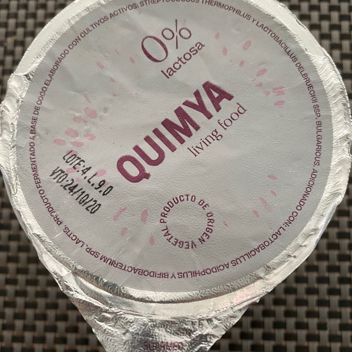 photo of Quimya Yogurt sabor Arándanos shared by @aloha88 on  16 Oct 2020 - review