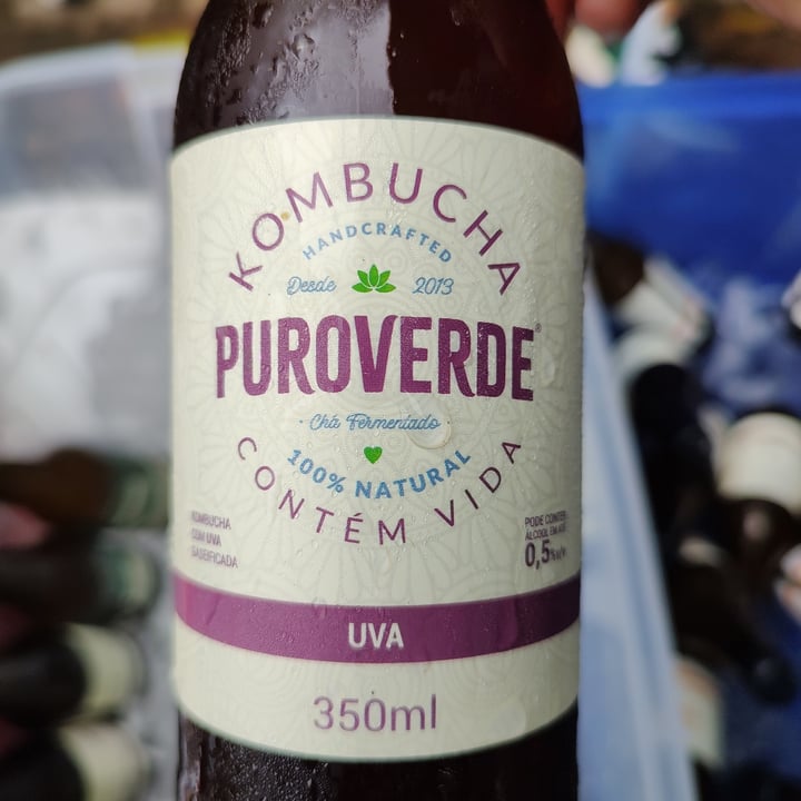 photo of Puro Verde Kombucha Uva shared by @rodrigodorado on  01 May 2022 - review