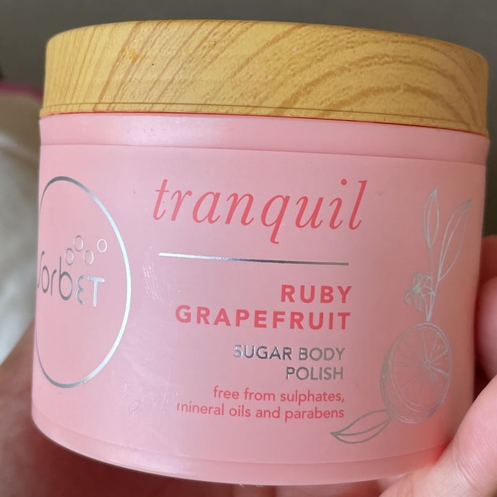 review photo of Sorbet Tranquil Ruby Grapefruit Sugar Body Polish shared by @amberjo on 14 Nov 2021 - review