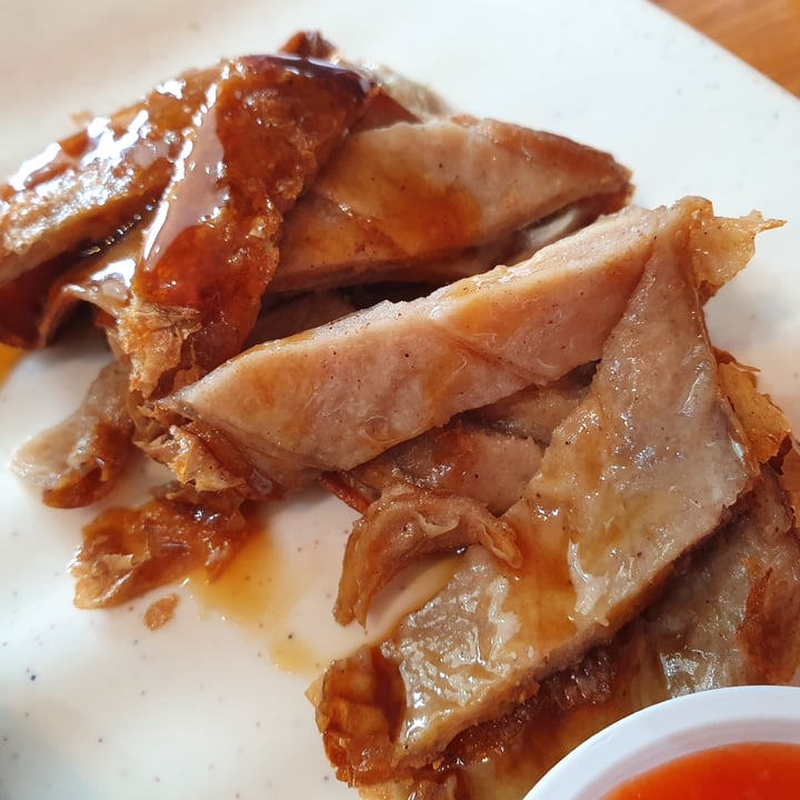 photo of Leaf Corner (Vegetarian) Fragrant Roasted Chicken with Rice shared by @ybgfry on  14 Oct 2020 - review