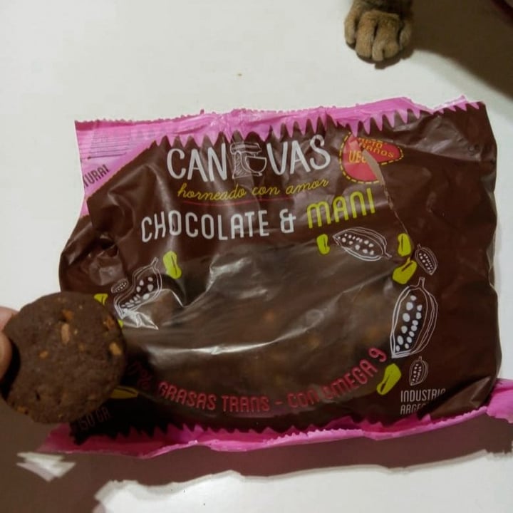 review photo of Canvas Galletita de chocolate y maní shared by @belenvegan on 16 Apr 2021 - review