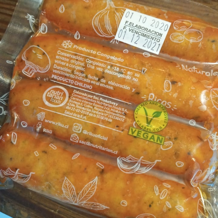 review photo of Rikü Chorizo vegano tradicional shared by @kerstin269 on 16 Jan 2021 - review