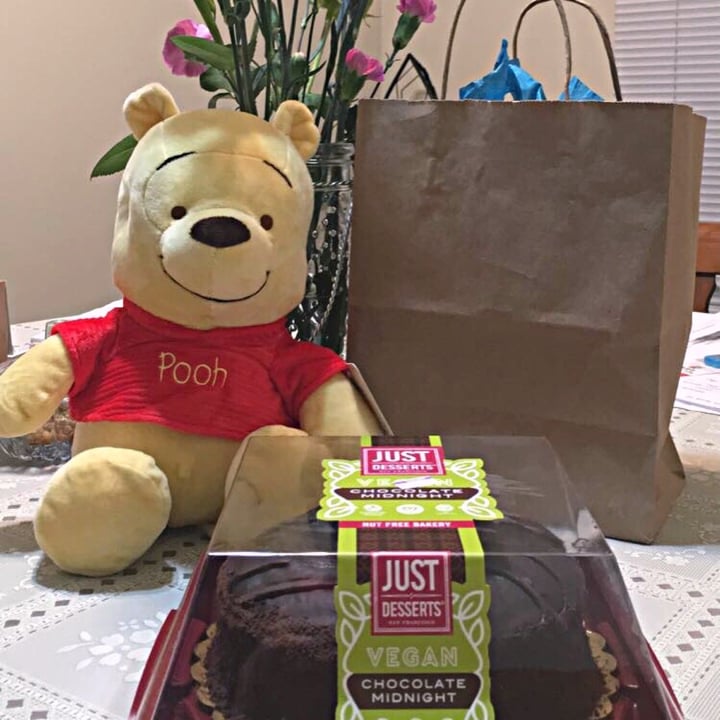 Just Desserts San Francisco Vegan Chocolate Midnight Cake Review abillion