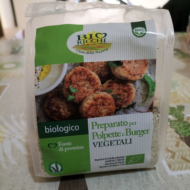 photo of BioRicchi Preparato per polpette e burger shared by @ileniaia on  11 Mar 2022 - review