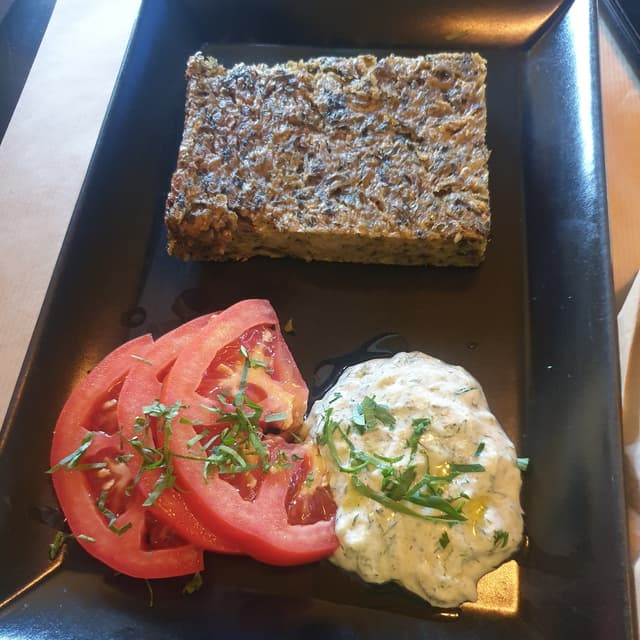Foto del plato “Zucchini pie”