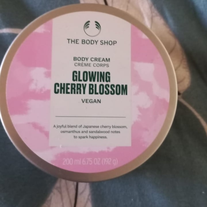 photo of The Body Shop Body cream - glowing cherry blossom shared by @ctfloof on  27 May 2022 - review