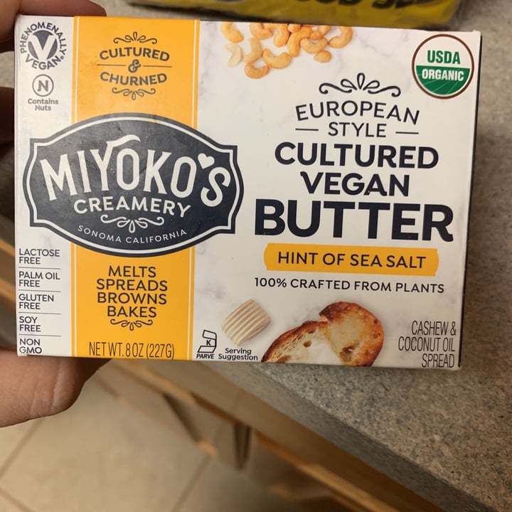 photo of Miyoko's Creamery European Style Cultured Vegan Butter Hint of Sea Salt shared by @ann082019 on  23 Nov 2020 - review