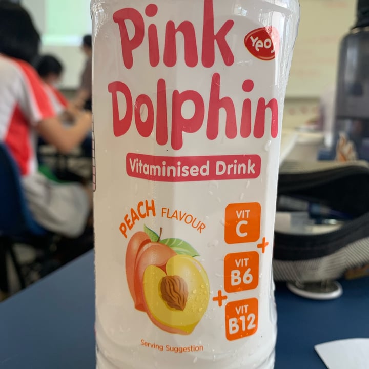 photo of Yeo's Pink Dolphin Peach Flavour shared by @audreytay on  17 Apr 2022 - review