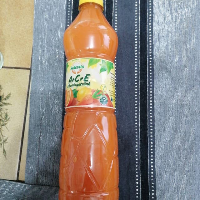 A+C+E vitamingetränk from Solevita Vegan Product Reviews