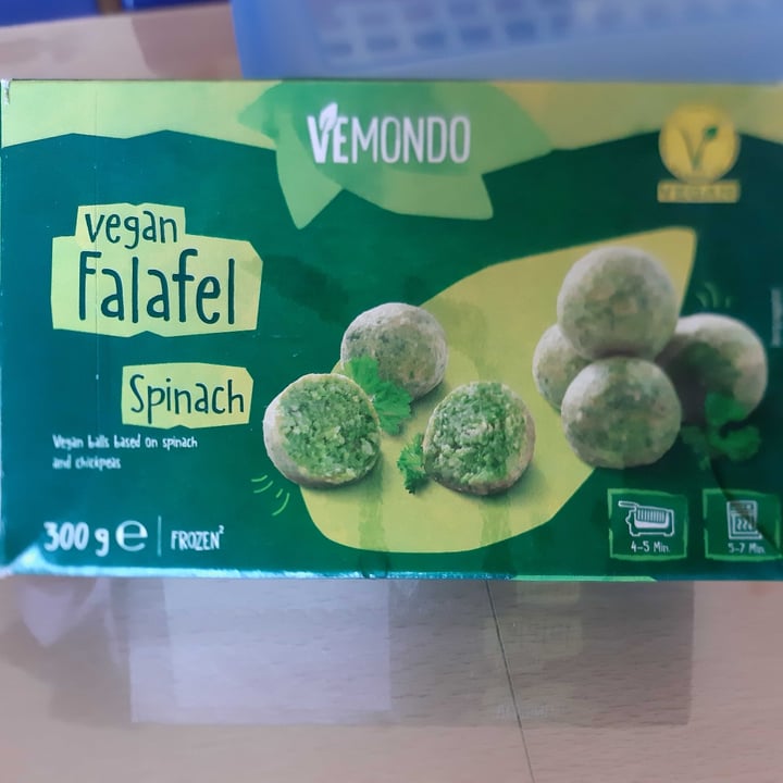 photo of Vemondo Vegan Falafel Spinach shared by @concetta on  03 Oct 2021 - review