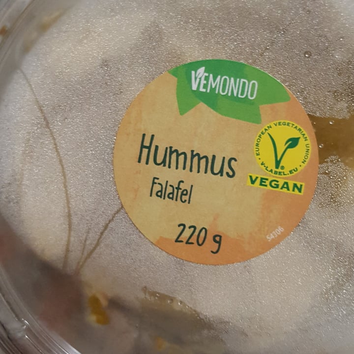 photo of Vemondo  Hummus Falafel shared by @alessiavegan78 on  08 Aug 2022 - review