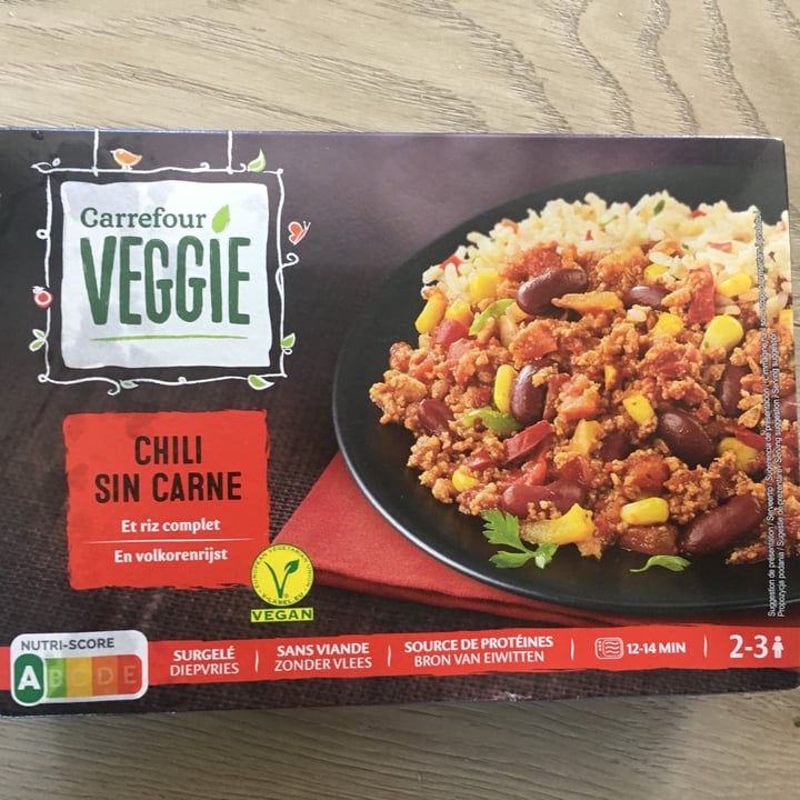 photo of Carrefour  Chili sin carne shared by @axelle270 on  10 Sep 2020 - review