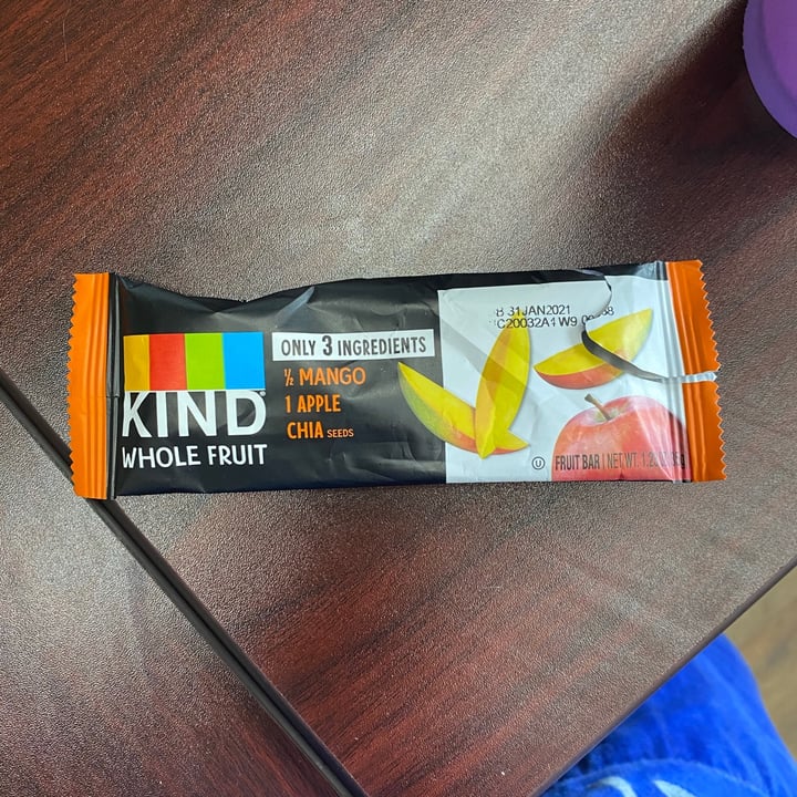 photo of KIND Mango Apple Chia Bar shared by @newbeeemily on  25 Apr 2021 - review