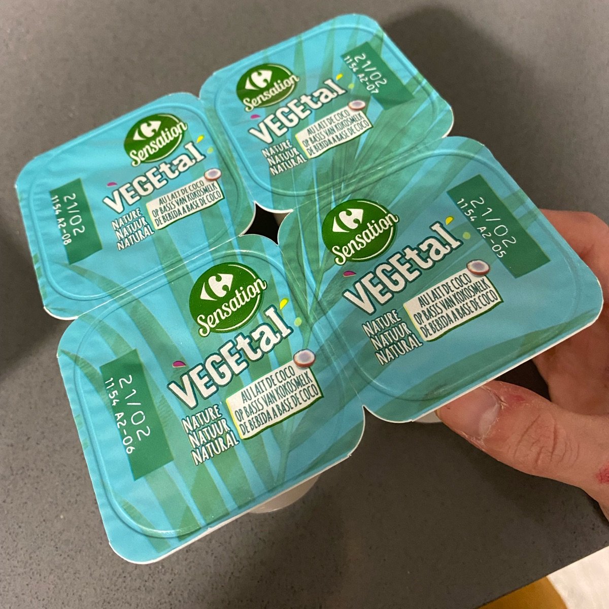 yogur-vegetal-natural-from-carrefour-vegan-product-reviews-ratings