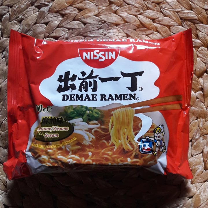photo of Nissin Demae Ramen shared by @giuliacarosio on  31 Oct 2021 - review