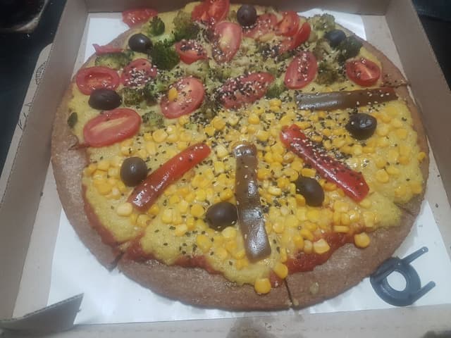 Foto del piatto “Pizza Vegan/ Pizza De Choclo”