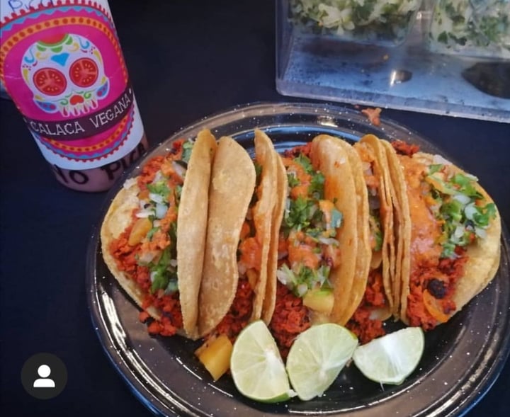 photo of Calaca Vegana Tacos De Soya Estilo Al Pastor shared by @laurys on  22 Jan 2020 - review