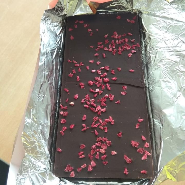 review photo of Raw Halo Dark & Raspberry Organic Raw Chocolate shared by @cody on 27 Jan 2021 - review