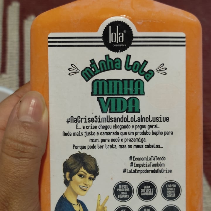 photo of Lola Cosmetics Condicionador Minha Lola Minha Vida shared by @paspechoto on  04 May 2022 - review