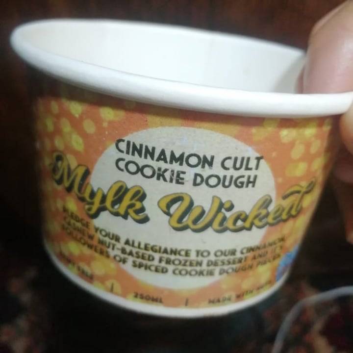 photo of Mylk Ice Cream  Cinnamon Cult Cookie Dough shared by @rohan on  30 Sep 2021 - review