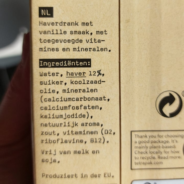 review photo of Oatly Haver vanille shared by @saschazelf on 06 Apr 2022 - review