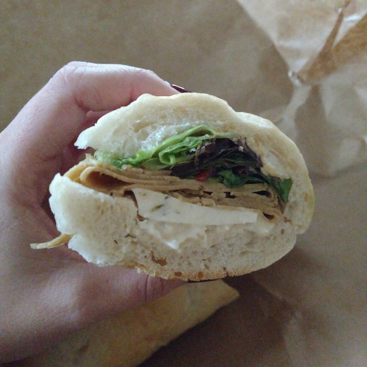 photo of The Herbivorous Butcher Turkey dill havarti sandwich shared by @iszy on  24 May 2020 - review