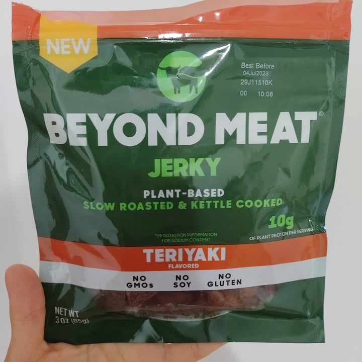 photo of Beyond Meat Teriyaki Jerky shared by @dorothee on  12 Dec 2022 - review