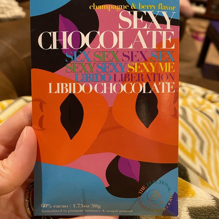 photo of The functional chocolate company Libido Chocolate Champagne & Berry Chocolate shared by @catniponly on  30 Mar 2022 - review