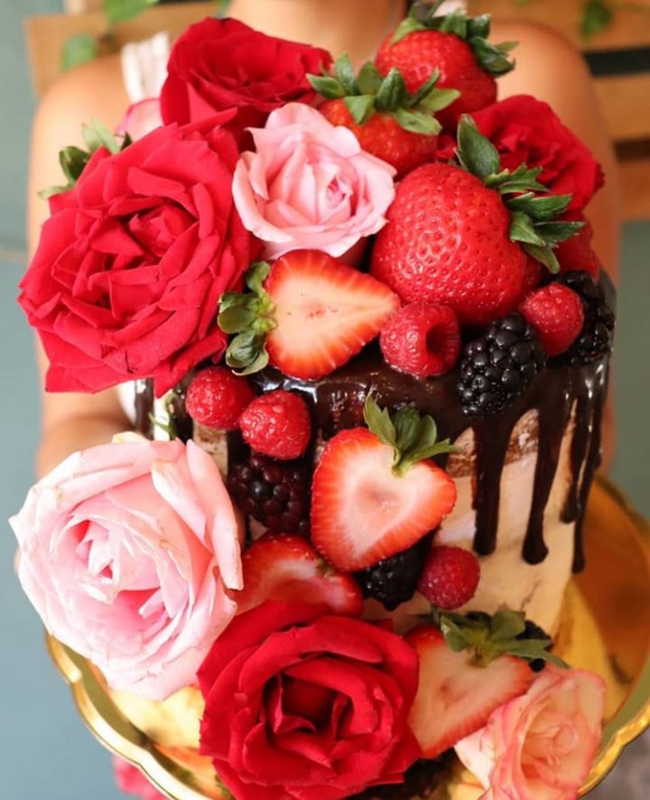 photo of La Cocina de Sofía Pastel Vegano De Nutella Y Frutos Rojos shared by @nydiuz on  06 Dec 2019 - review