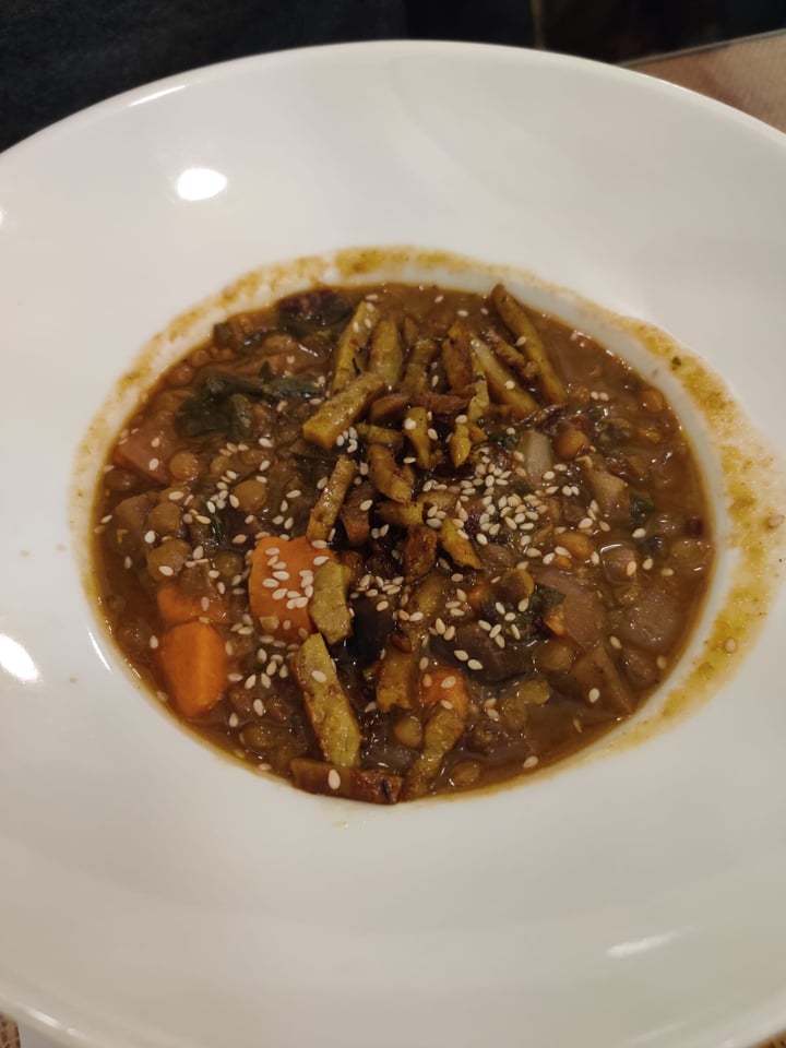 review photo of El Fogón Verde Lentejas con seitán shared by @martamct96 on 23 Mar 2020 - review